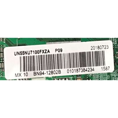 KIT DE TARJETAS PARA TV SAMSUNG / MAIN BN94-12802B / BN41-02635A / FUENTE BN44-00932C / L55E6_NHS / PANEL CY-NN055HGLV2H  / MODELO UN55NU7100FXZA FB04 - Imagen 2